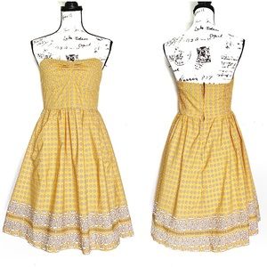 Anthropologie Girls From Savoy Bandana Dress Sz 4